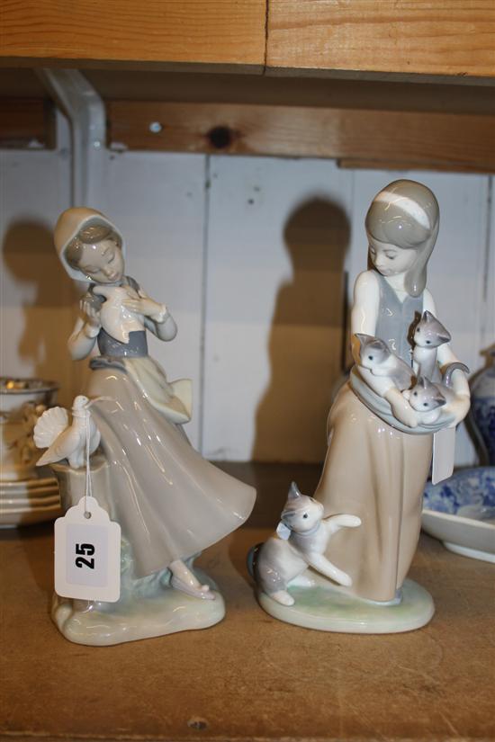 Two Lladro figures